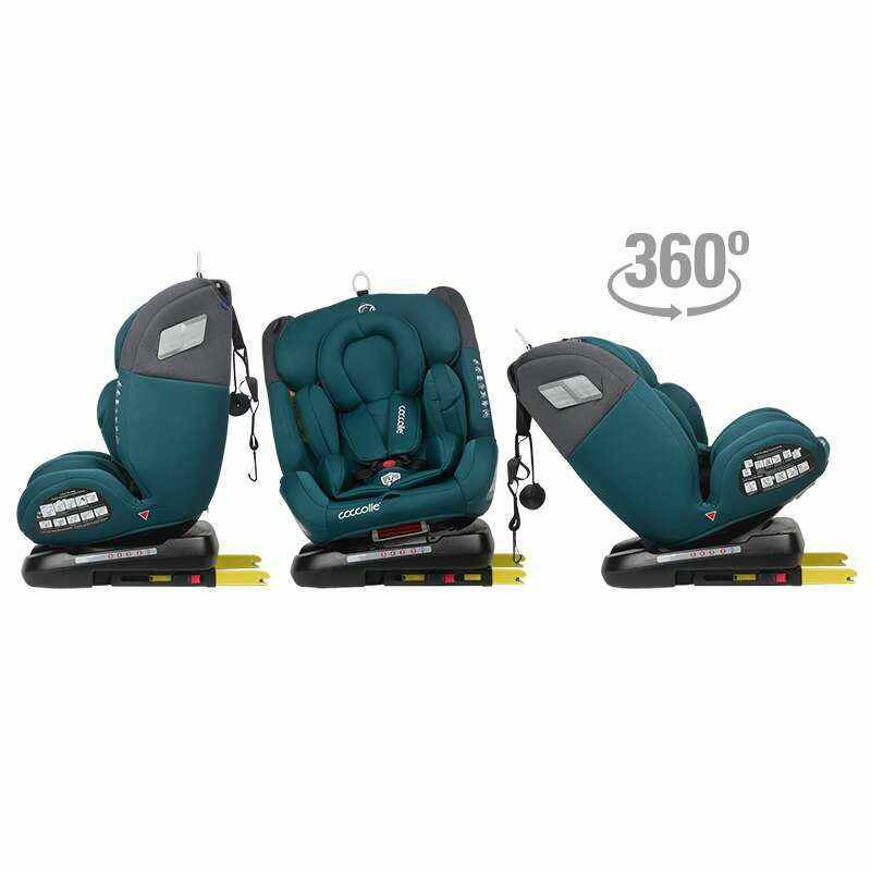 Coccolle - scaun auto rotativ 0-36 kg atira hydra blue
