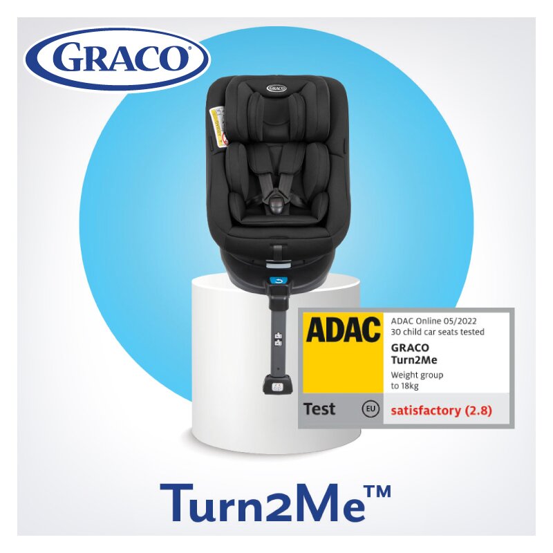 Graco – Scaun auto Rotativ 360 Turn2Me Navy 360 imagine 2022 protejamcopilaria.ro