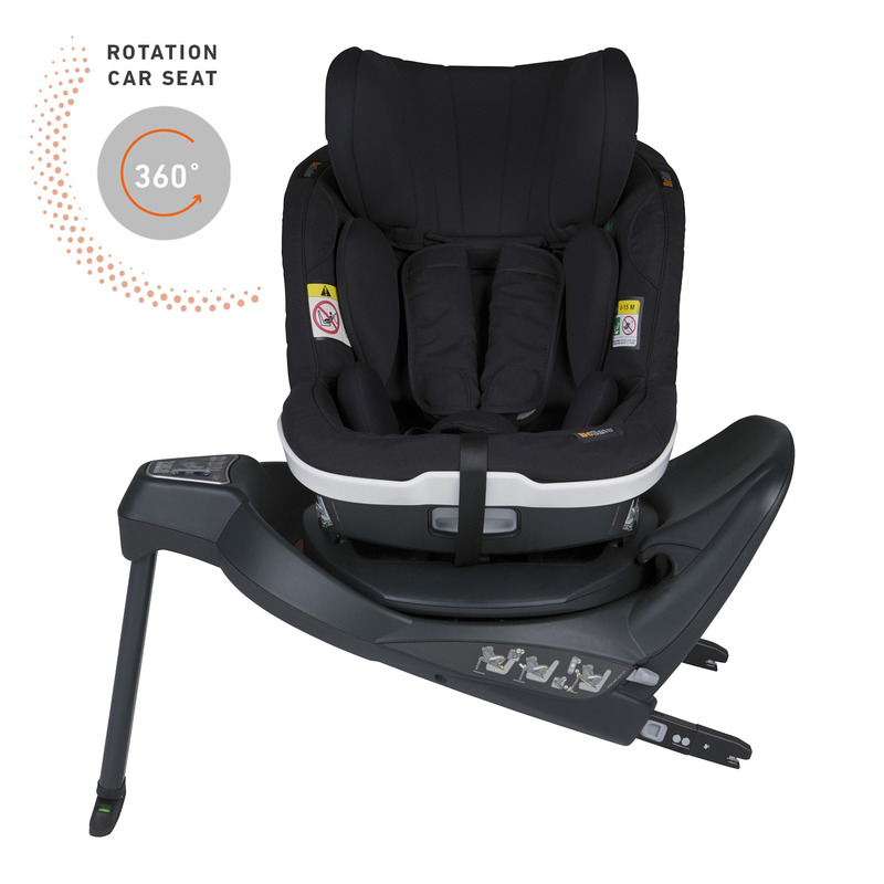 Scaun auto rotativ izi turn i-size - fresh black cab