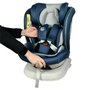 BUF BOOF - Scaun Auto Tweety Plus DELUXE Indigo cu Isofix rotativ 360 grade 0 36 kg - 4