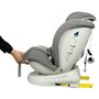BUF BOOF - Scaun Auto Tweety Plus DELUXE Light Grey cu Isofix rotativ 360 grade 0 36 kg - 3