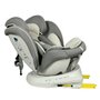 BUF BOOF - Scaun Auto Tweety Plus DELUXE Light Grey cu Isofix rotativ 360 grade 0 36 kg - 5