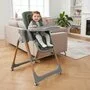 Scaun de masa 2 in 1, Bebe Stars, Serenna, Poate fi utilizat ca si leagan pentru copii, Cu telecomanda, Conform cu  EN12790-1,2:2023, EN71-3:2019+A1:2021, EN14988:2017+A2:2024, Green - 11
