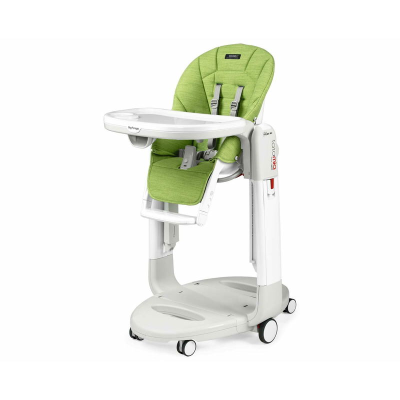 Peg perego - Scaun de masa 3 in 1 Tatamia Follow Me, 0-15 Kg, WonderGreen, Verde