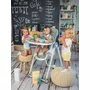 Lorelli - Scaun de masa Reglabil Party Blossom Leather, Gri - 6