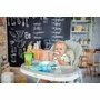 Lorelli - Scaun de masa Reglabil Party Blossom Leather, Gri - 19