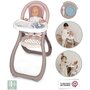 Scaun de masa pentru papusi Smoby Baby Nurse maro - 2