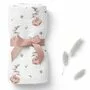 Scutec din bambus, Bocioland, Material certificat Oeko Tex Standard 100, 75x75 cm, Bunnies - 1