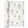 Scutec din bambus, Bocioland, Material certificat Oeko Tex Standard 100, 75x75 cm, Squirrels - 3