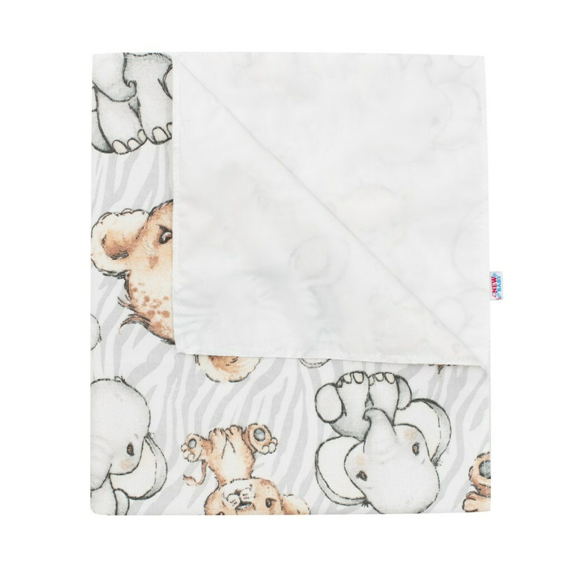 Scutec impermeabil din flanel, cu multiple intrebuintari, dimensiune 57x47 cm, new baby, baby zoo