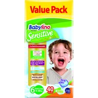 Scutece Babylino Sensitive Economy N6 13-18kg/40 buc