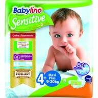 Babylino - Scutec Sensitive, De unica folosinta, 9-20 kg, nr4+