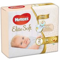 Huggies - Elite Soft (nr 2) Convi 24 buc, 4-6 kg