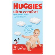 Huggies - UC Mega (nr 4) Boy 66 buc, 8-14 kg