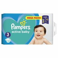Pampers - Scutece Active Baby 3 Junior, Mega Box, 152 buc