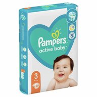 Pampers - Scutece  Active Baby 3 Midi Jumbo Pack 82 buc