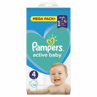 Pampers - Scutece Active Baby 4, Mega Box, 132 buc