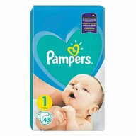 Pampers - Scutece New Baby 1, Mini, 43 buc