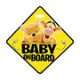 Semn de avertizare Baby on Board Winnie the Pooh Seven SV9625 - 1