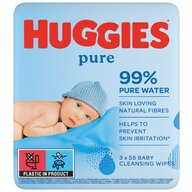 Huggies - BW Pure Triplo 2+1 (56x3)