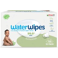 Water Wipes - Servetele umede Biodegradabile  Soapberry, 12 pachete x 60 buc, 720 buc