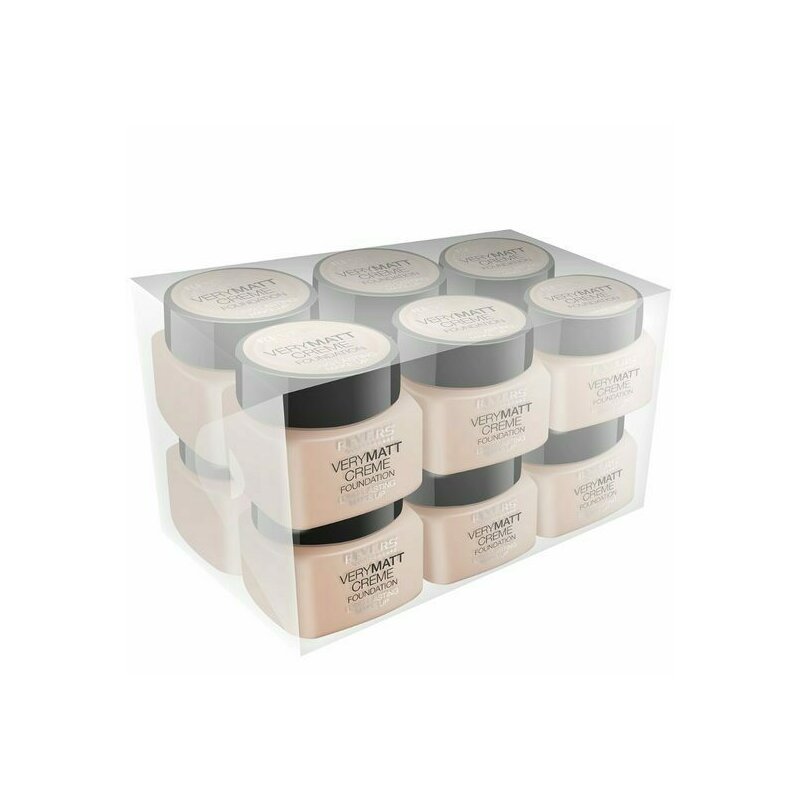 Set 12 bucati fond de ten matifiant, very matt, revers, 60ml