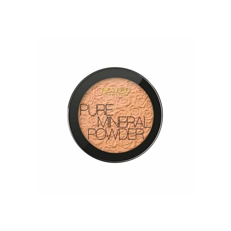 Set 12 bucati pudra pentru fata, compacta, mineral pure, revers, 12 g