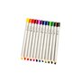 OColor - Set creioane Colorate Pentru incepatori, 12 bucati, Cu varf gros de 8 mm - 1