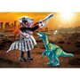 Playmobil - Set 2 Figurine - Dinozaur Si Cercetator - 1