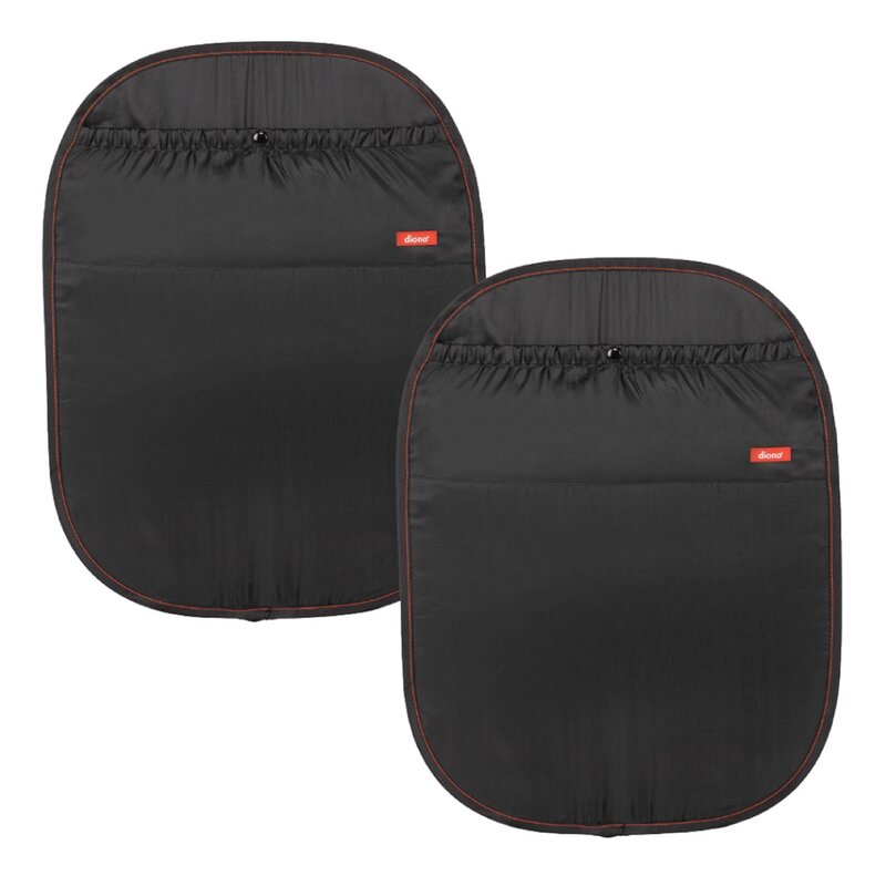 Diono - set 2 huse protectie cu organiser spatar scaun stuff n scuff black