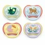 Set 2 suzete bebelusi, Philips Avent, Ultra Air, Ortodontice, Silicon moale, Ventilate, Senzatie naturala, Fara BPA, 0-6 luni, animalute - 1