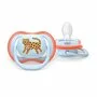Set 2 suzete bebelusi, Philips Avent, Ultra Air, Ortodontice, Silicon moale, Ventilate, Senzatie naturala, Fara BPA, 0-6 luni, animalute - 8
