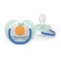 Set 2 suzete bebelusi, Philips Avent, Ultra Air, Ortodontice, Silicon moale, Ventilate, Senzatie naturala, Fara BPA, 0-6 luni, Roz/Mov - 9