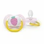 Set 2 suzete bebelusi, Philips Avent, Ultra Air, Ortodontice, Silicon moale, Ventilate, Senzatie naturala, Fara BPA, 0-6 luni, Roz/Mov - 13