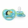 Set 2 suzete bebelusi, Philips Avent, Ultra Air, Ortodontice, Silicon moale, Ventilate, Senzatie naturala, Fara BPA, 6-18 luni, Tigru/Papagal - 16