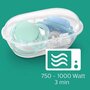 Set 2 suzete bebelusi, Philips Avent, Ultra Air, Ortodontice, Ventilate, Tetina extra-ferma, Fara BPA, Peste 18 luni, Deco Albastru/Verde inchis - 6