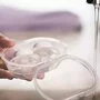 Set 2 suzete bebelusi, Philips Avent, Ultra Start, Ortodontice, Silicon moale, Usoare, Fara inel si fara BPA, Fosforescente, Fara BPA, 0-2 luni, Cu model, Verde/Mov - 7