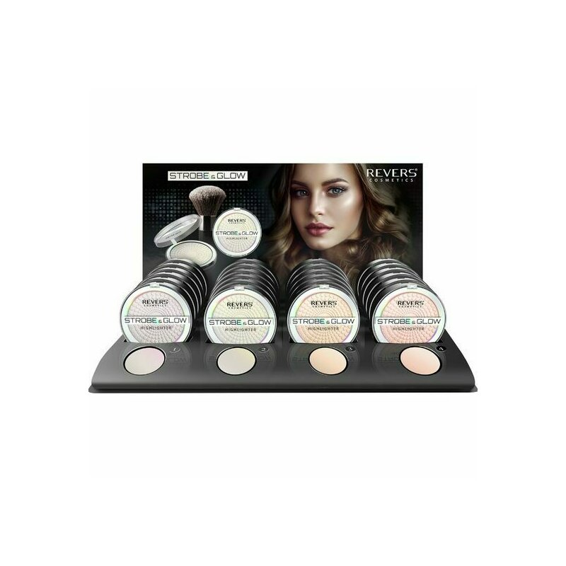 Revers - set 24 bucati iluminator pudra, strobe and glow, , 5-8, 8 g