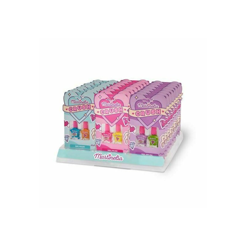 Martinelia - set 24 bucati pachet 2 lacuri de unghii asortate crush nail duo 11102