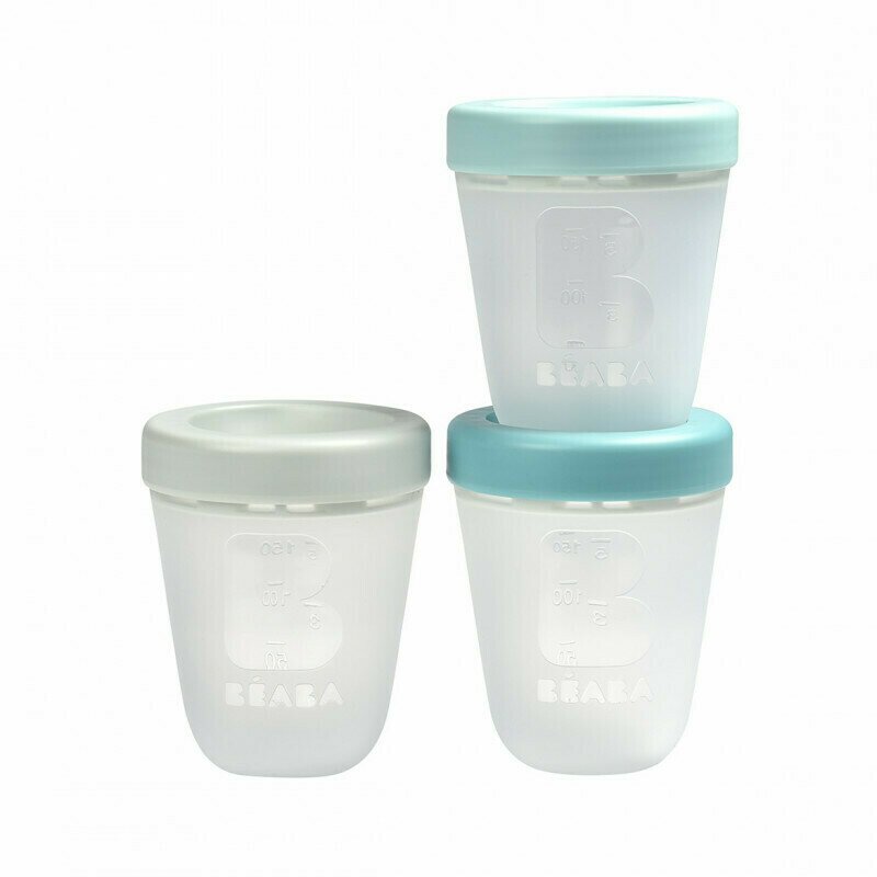 Set 3 recipiente silicon 200ml Jungle