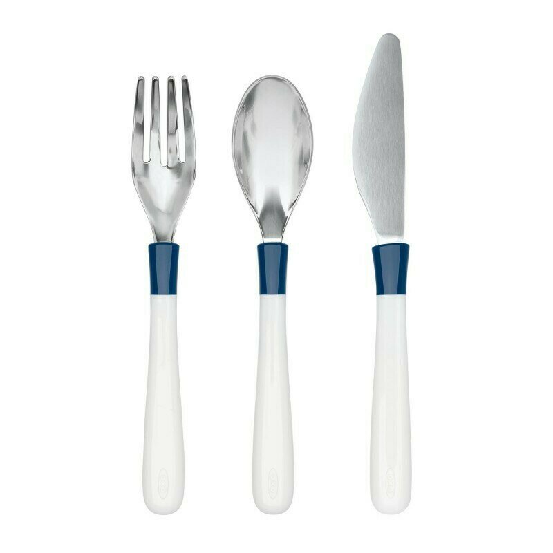 Set 3 Tacamuri Mari pentru Copii Navy