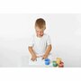 Grunspecht - Set 4 culori vopsea organica pentru degete, pentru copii, 2 ani+, pentru pictat direct cu palma sau talpa, Gruenspecht 691-00 - 6