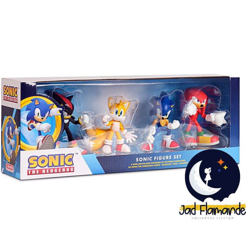 Set 4 Figurine Comansi Sonic