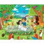 Haba - Puzzle din lemn In lumea basmelor , Puzzle Copii ,  4 in 1, Cu figurine, piese 60 - 5
