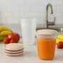 Set 4 recipiente, BabyOno, Pentru stocarea laptelui matern sau a hranei, 200 ml, Fara BPA, Contin capace, Transparent - 3