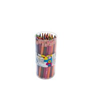 OColor - Set creioane Colorate 48 bucati, Triunghiulare, Cu mina 4 mm Maxi