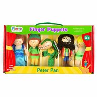 Fiesta Crafts - Set 5 Marionete pentru deget Peter Pan