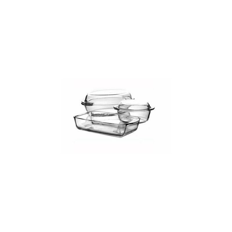 Borcam - set 5 piese, vase termorezistente, , 159053