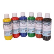 OColor - Acuarele 6 culori, Pentru pictura pe materiale textile