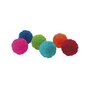 Set 6 mingiute colorate educative din cauciuc natural, 10 cm, Rubbabu - 1